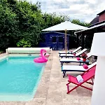 Villa Jacuzzi, Piscine Chauffee, Station De Recharge Pour Vehicule Electrique, Maison De Maitre Normande Du 19eme Siecle A 25' De Deauville, Classee Meuble De Tourisme 5 Etoiles