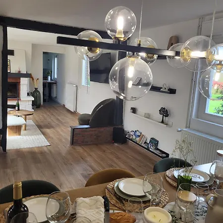 Jacuzzi, Piscine, Station De Recharge Pour Véhicule électrique, Maison Normande Du 19ème Siècle à 25' De Deauville, Classée Meublé De Tourisme 5 étoiles Villa