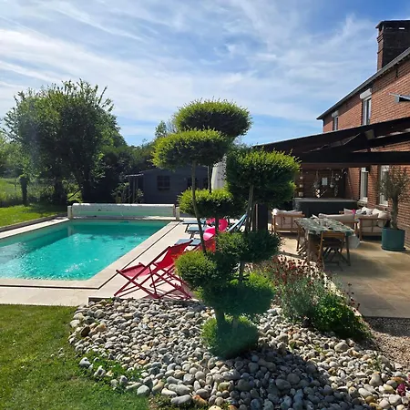 Maison De Maitre Normande, Spa, Piscine Privee Chauffee, A 25' De La Mer, Deauville, Honfleur, Calme Absolu, Ideale Pour Vos Entre Amis Ou En Famille Saint-Philbert-des-Champs