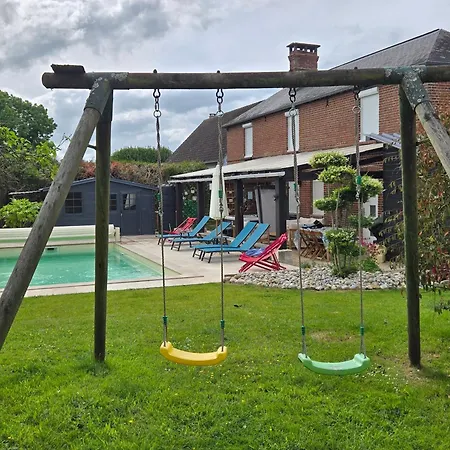Maison De Maitre Normande, Spa, Piscine Privee Chauffee, A 25' De La Mer, Deauville, Honfleur, Calme Absolu, Ideale Pour Vos Entre Amis Ou En Famille Дом отдыха