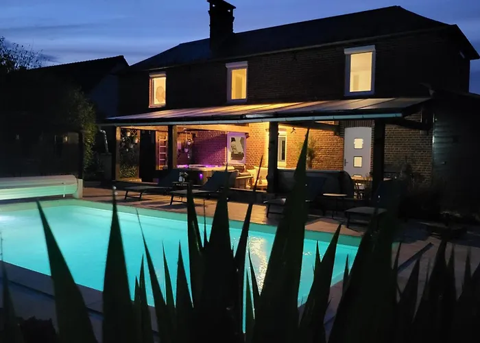 Jacuzzi, Piscine Chauffee, Station De Recharge Pour Vehicule Electrique, Maison De Maitre Normande Du 19eme Siecle A 25' De Deauville, Classee Meuble De Tourisme 5 Etoiles *