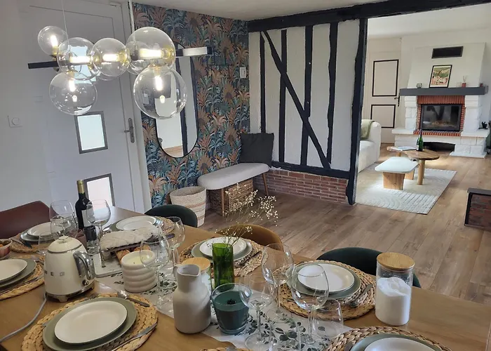 Jacuzzi, Piscine, Station De Recharge Pour Vehicule Electrique, Maison Normande Du 19eme Siecle A 25' De Deauville, Classee Meuble De Tourisme 5 Etoiles * Saint-Philbert-des-Champs