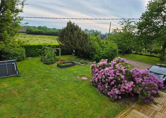 Jacuzzi, Piscine Chauffee, Station De Recharge Pour Vehicule Electrique, Maison De Maitre Normande Du 19eme Siecle A 25' De Deauville, Classee Meuble De Tourisme 5 Etoiles Вилла